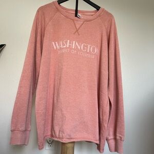 Women's Pink Graphic Sweater